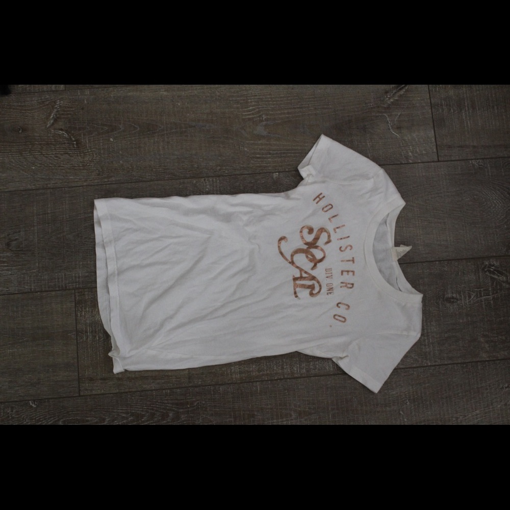 Hollister metallic so cal tee